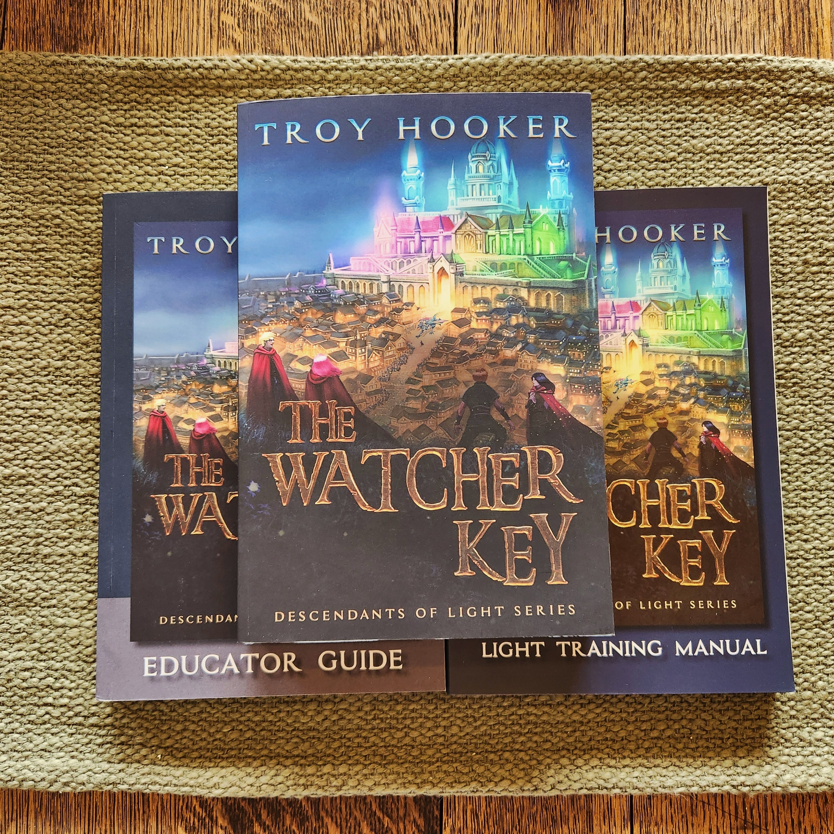 Watcher Key by Troy Hooker Homeschool Read-While-Listening Bundle (MicroSD compatible with Solar+ for Kids, LifeLight, Solar Silver, and Solar Gold)