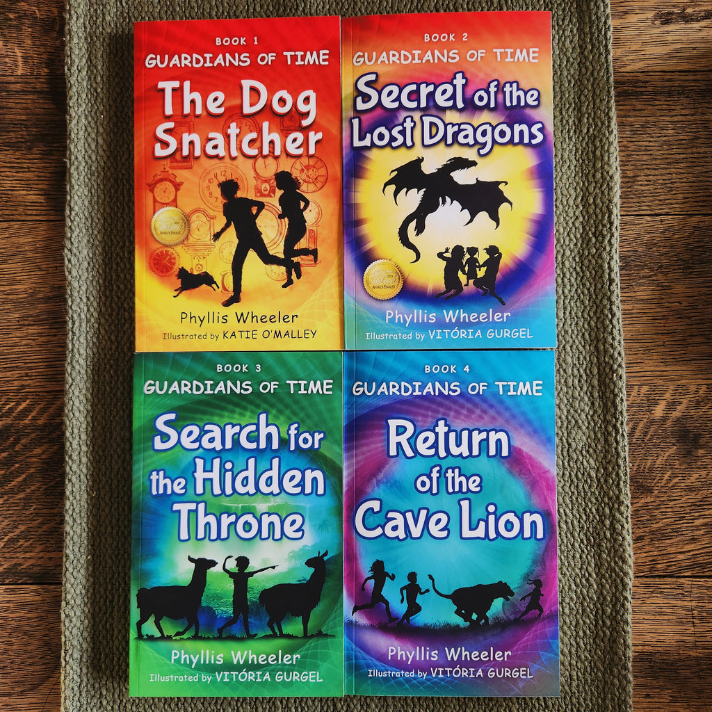 Guardians of Time by Phyllis Wheeler Read-While-Listening Bundle (compatible with Solar+ for Kids, LifeLight, Solar Silver, and Solar Gold)