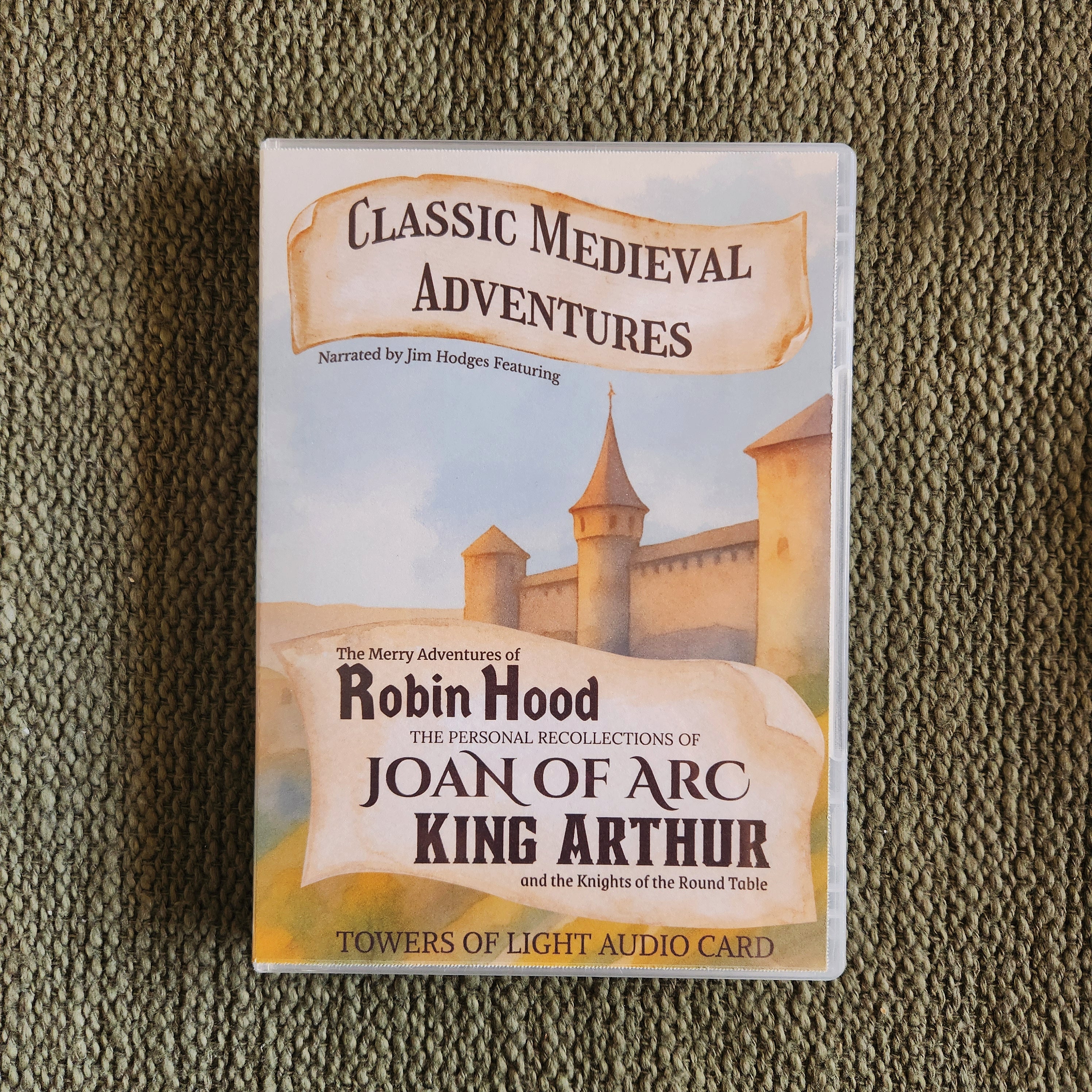 Classic Medieval Adventures Narrated by Jim Hodges Audio Card (compatible with Solar+ for Kids, LifeLight, Solar Silver, and Solar Gold)
