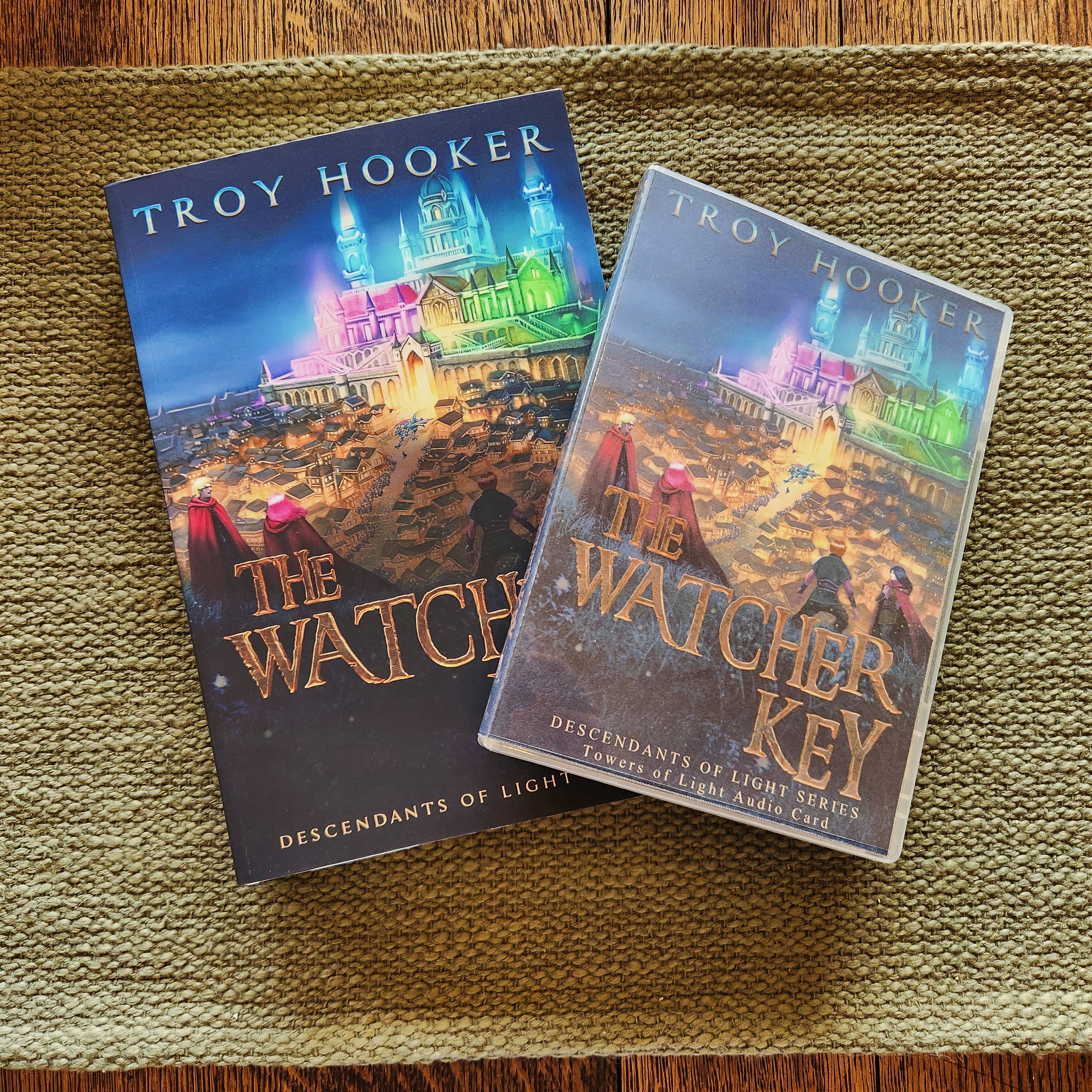 Watcher Key by Troy Hooker Read-While-Listening Bundle (MicroSD compatible with Solar+ for Kids, LifeLight, Solar Silver, and Solar Gold)