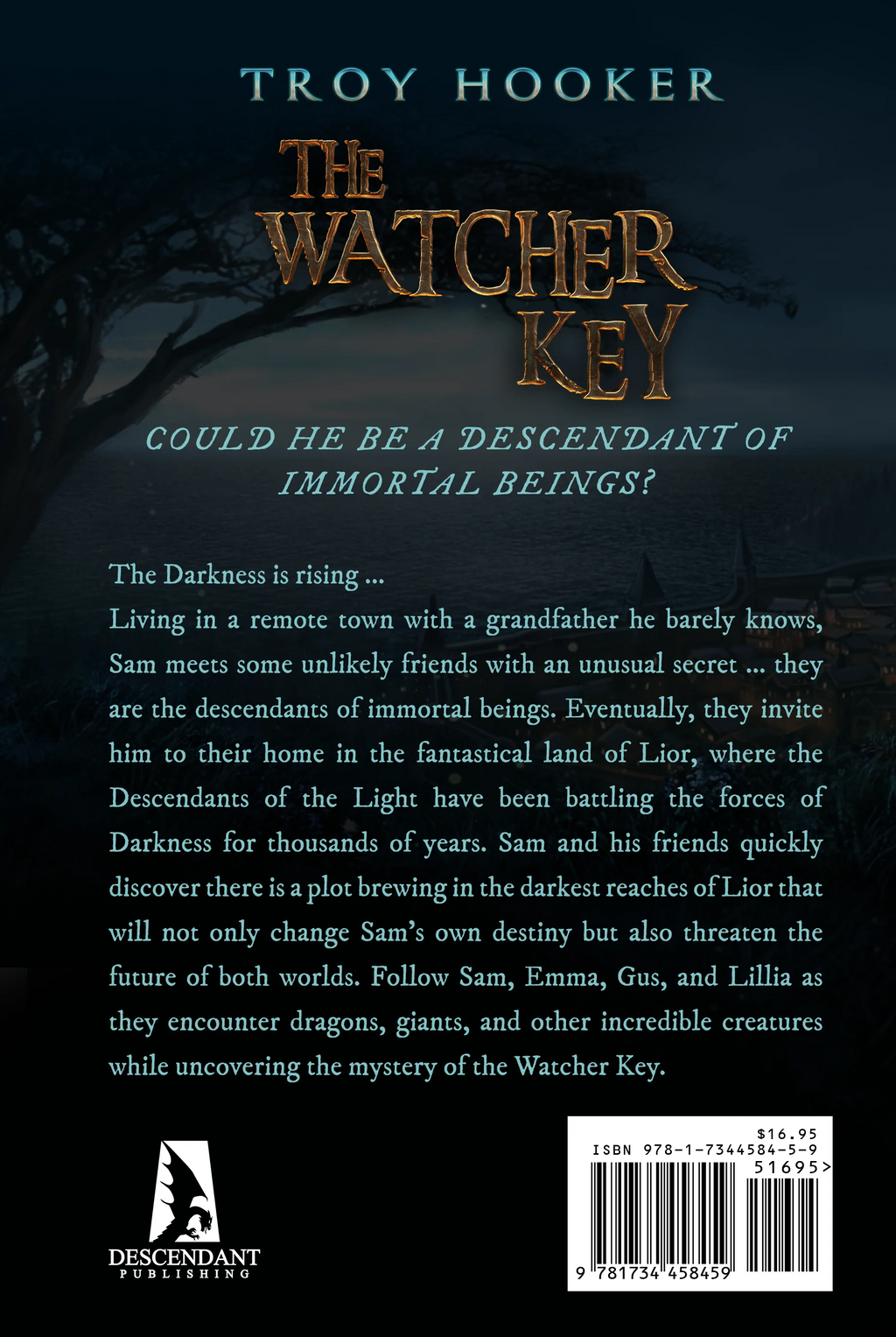 The Watcher Key (Descendants of Light Book 1) - Troy Hooker