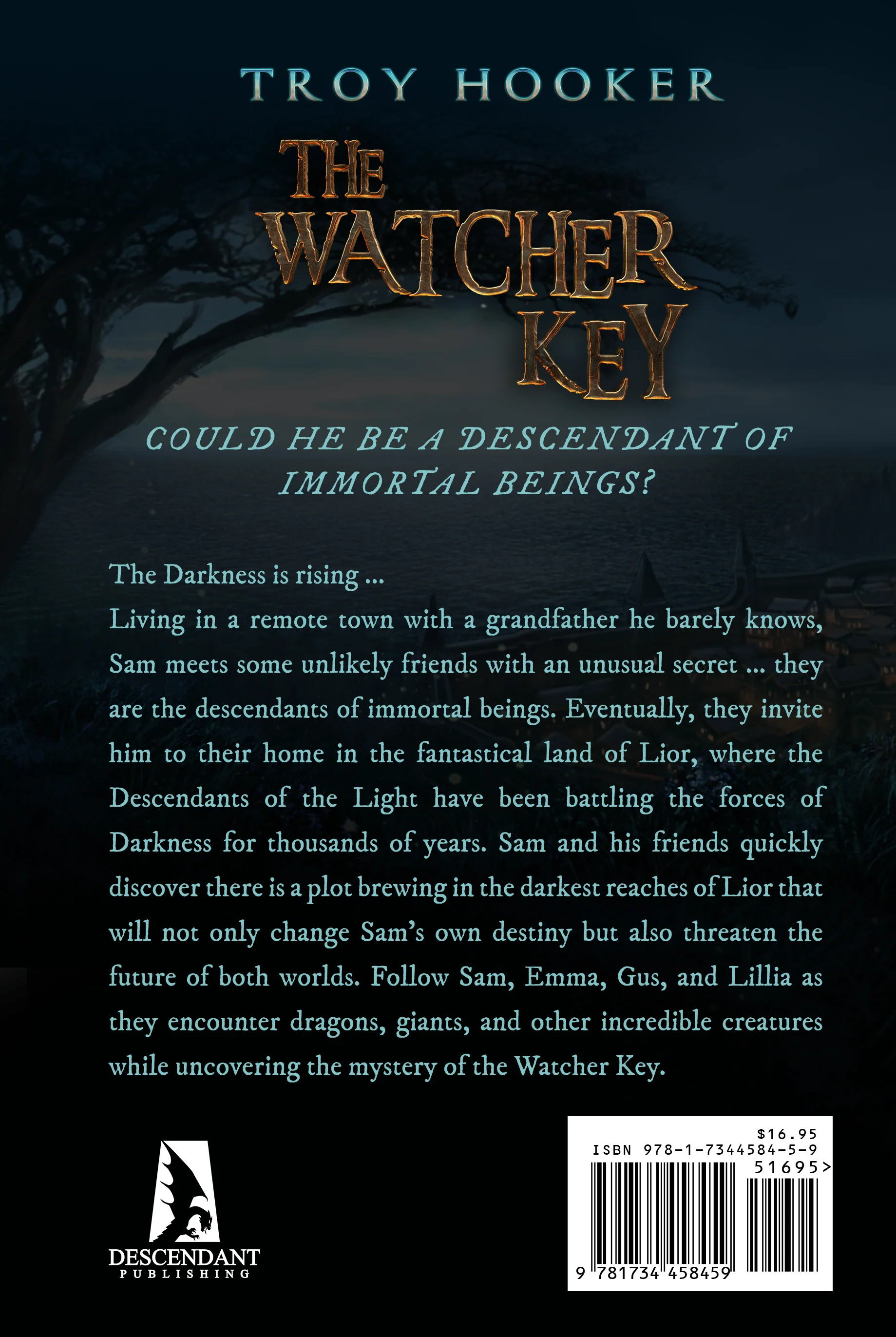 The Watcher Key (Descendants of Light Book 1) - Troy Hooker