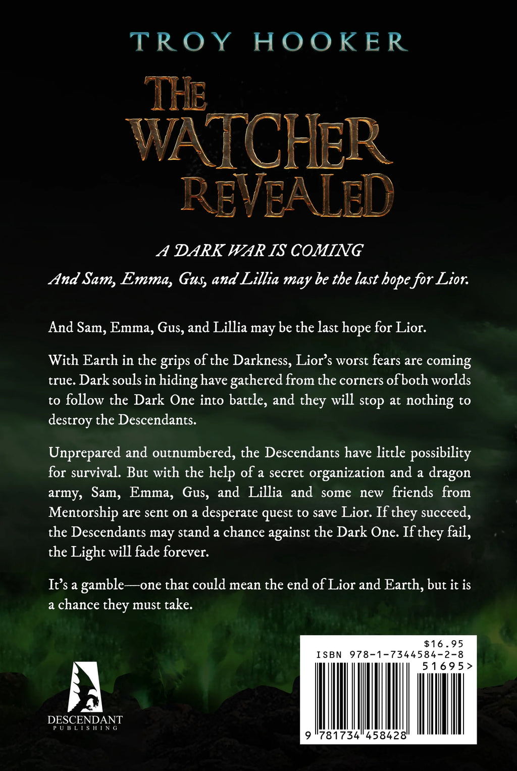 The Watcher Revealed (Descendants of Light Book 3) - Troy Hooker